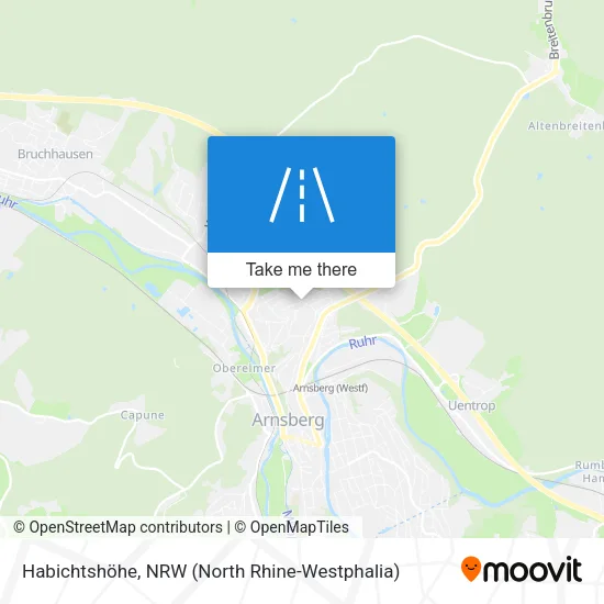 Карта Habichtshöhe
