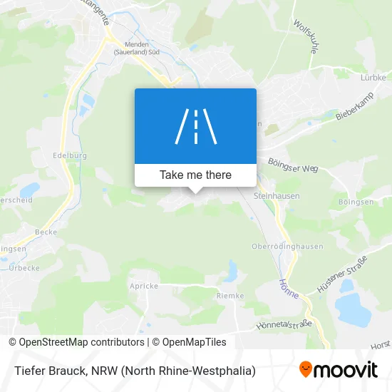 Карта Tiefer Brauck