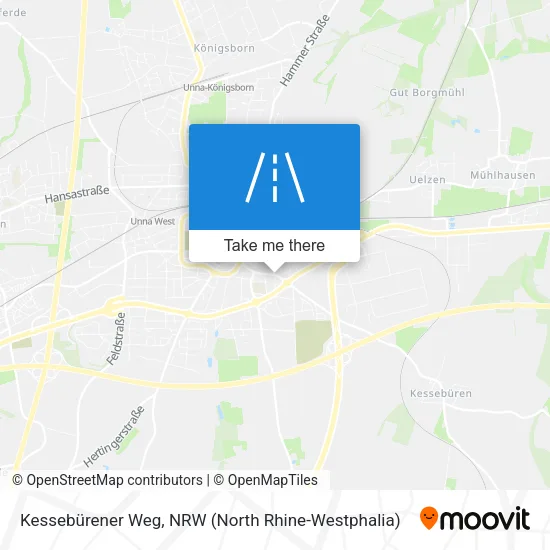 Карта Kessebürener Weg