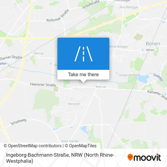 Ingeborg-Bachmann-Straße map