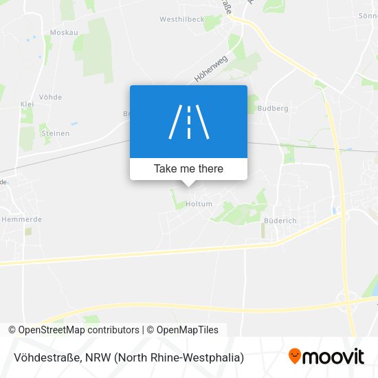 Vöhdestraße map