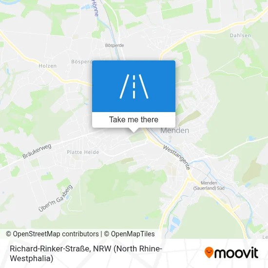 Richard-Rinker-Straße map