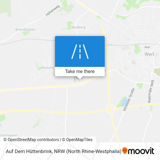 Auf Dem Hüttenbrink map