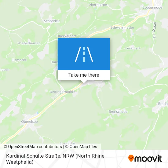 Карта Kardinal-Schulte-Straße