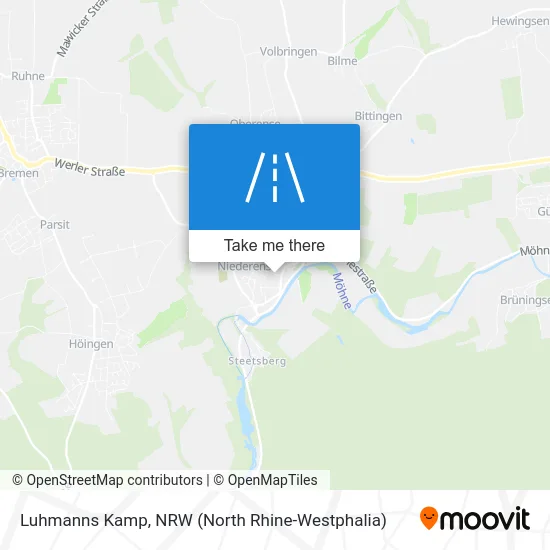 Карта Luhmanns Kamp