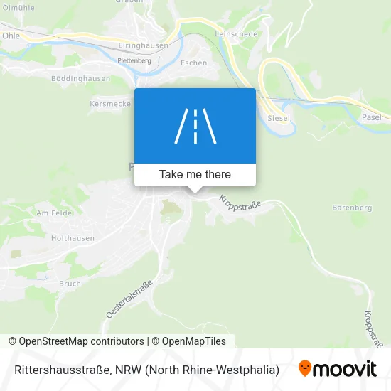 Rittershausstraße map