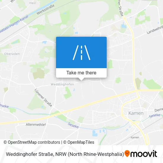 Карта Weddinghofer Straße