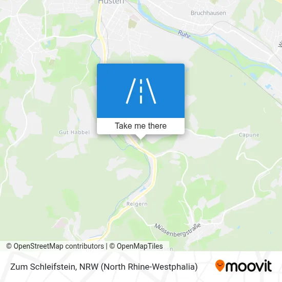 Zum Schleifstein map