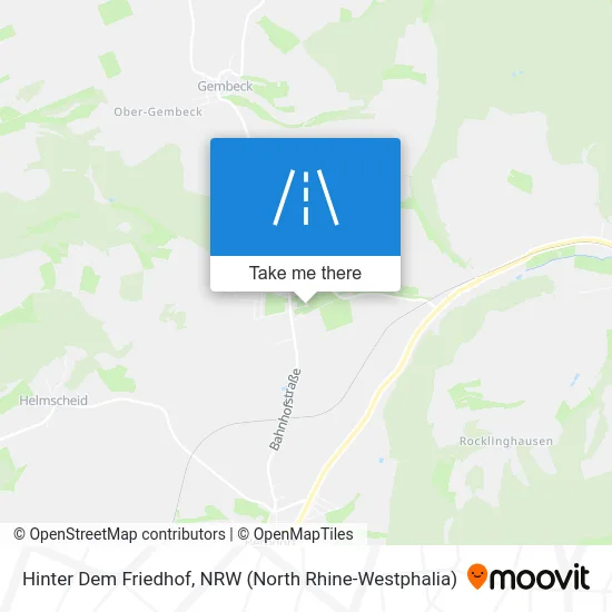 Hinter Dem Friedhof map