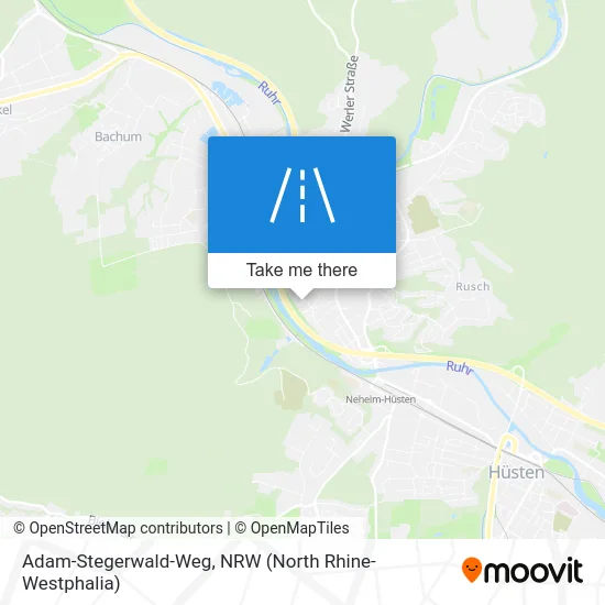 Карта Adam-Stegerwald-Weg