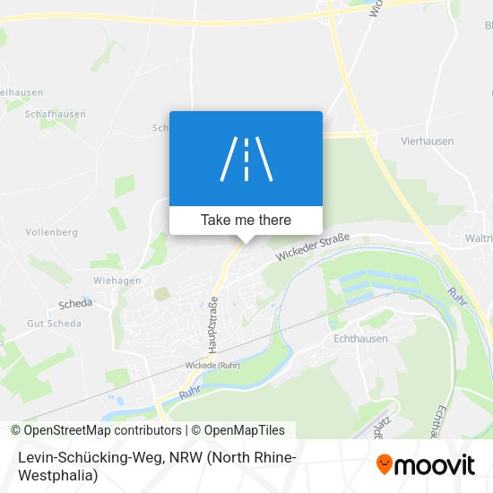 Levin-Schücking-Weg map