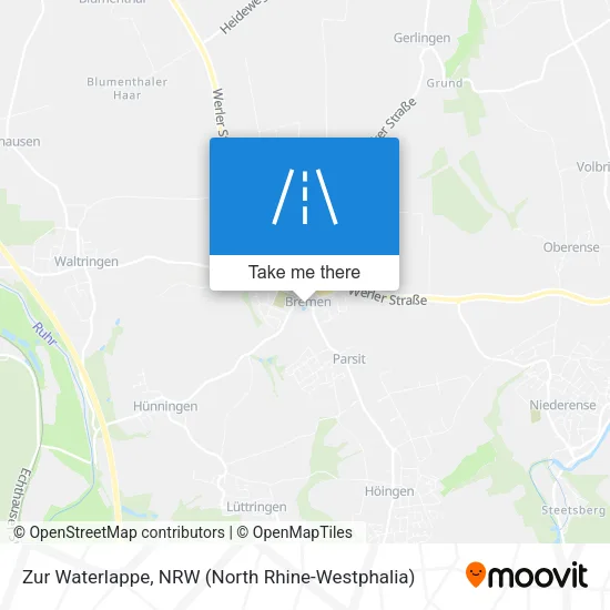 Карта Zur Waterlappe