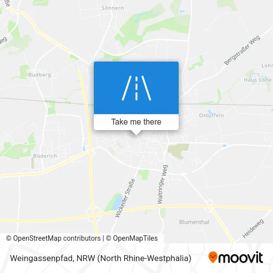 Карта Weingassenpfad