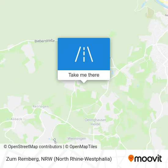 Карта Zum Remberg