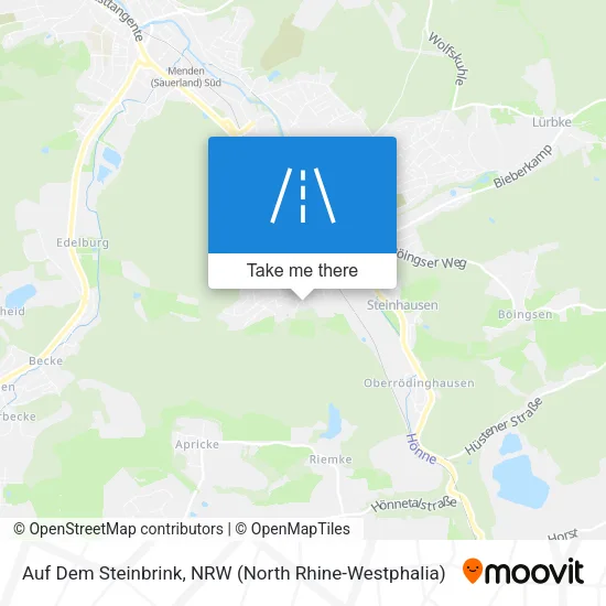 Карта Auf Dem Steinbrink
