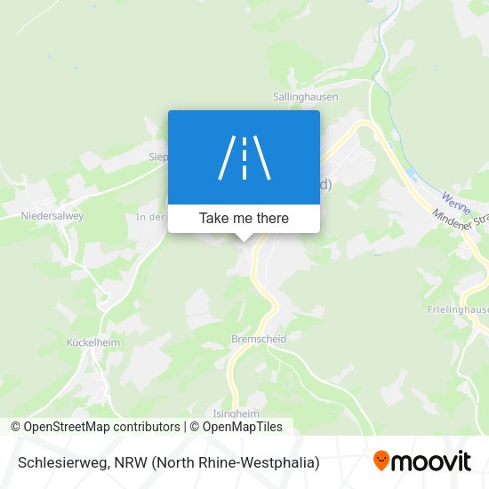 Schlesierweg map