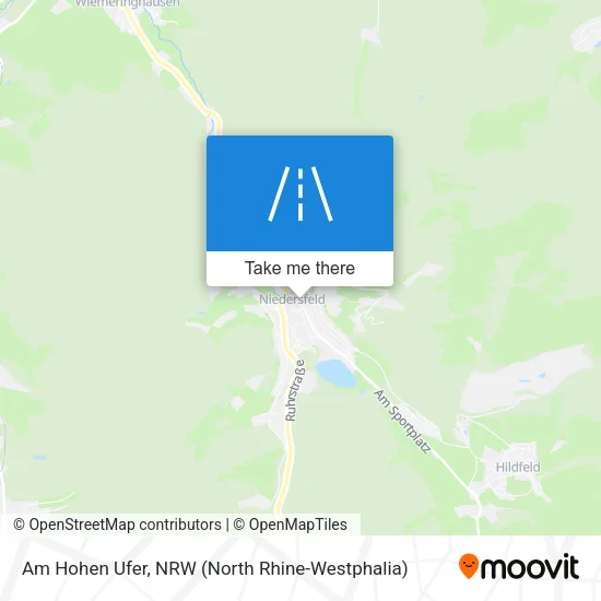 Карта Am Hohen Ufer