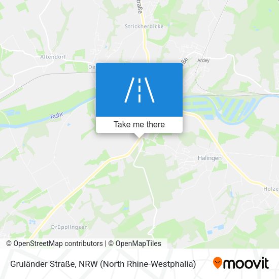 Gruländer Straße map