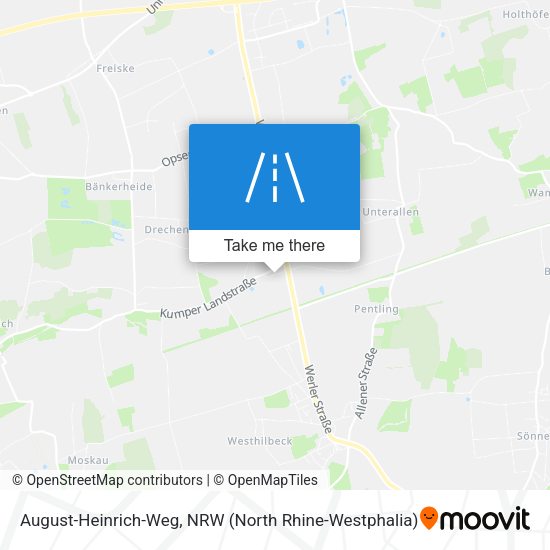 August-Heinrich-Weg map