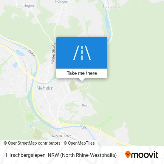 Hirschbergsiepen map