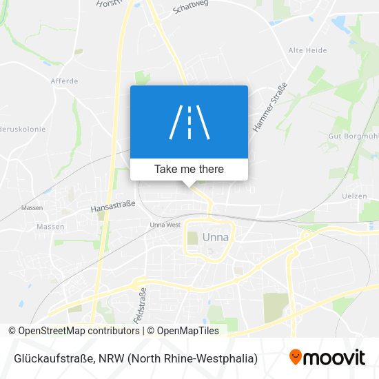 Glückaufstraße map