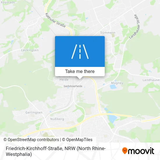 Friedrich-Kirchhoff-Straße map