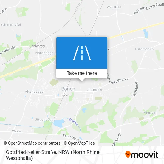 Карта Gottfried-Keller-Straße