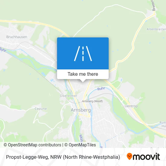 Propst-Legge-Weg map