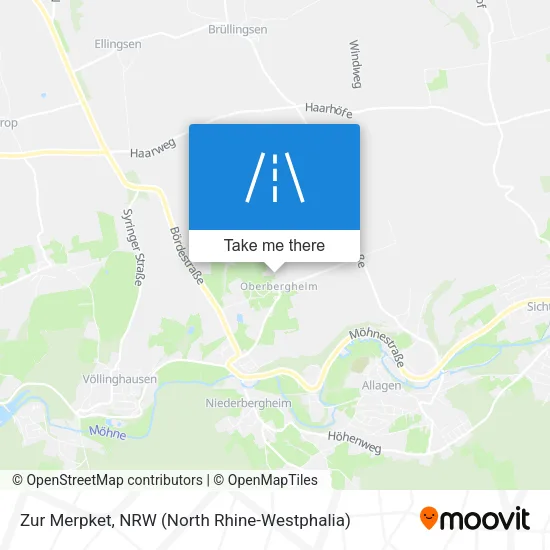 Карта Zur Merpket