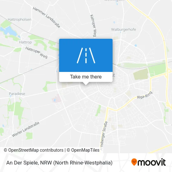 Карта An Der Spiele