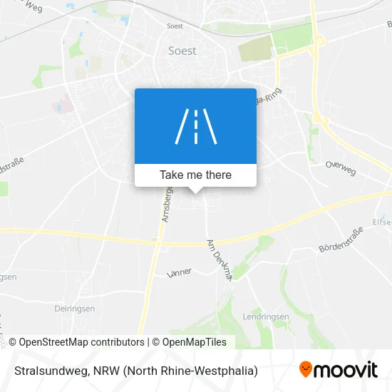 Карта Stralsundweg