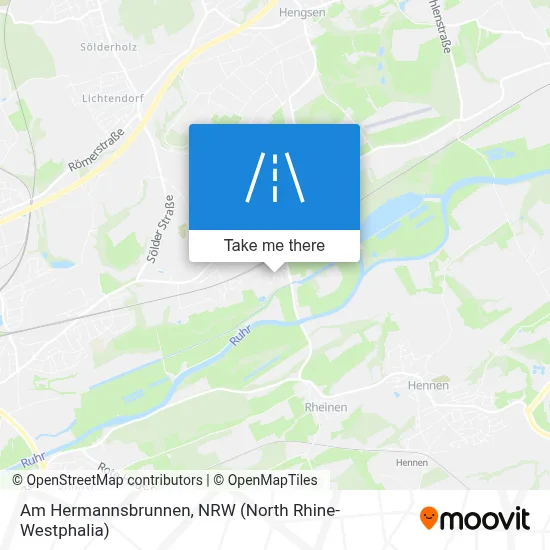 Am Hermannsbrunnen map
