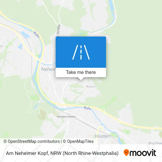 Am Neheimer Kopf map