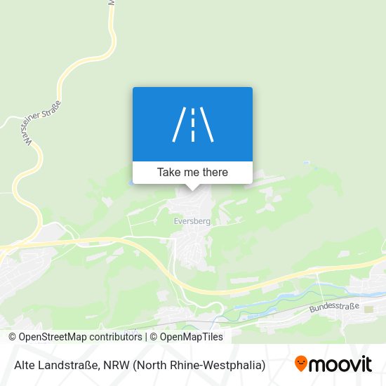 Alte Landstraße map