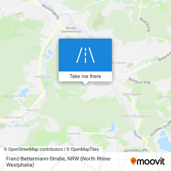 Карта Franz-Bettermann-Straße
