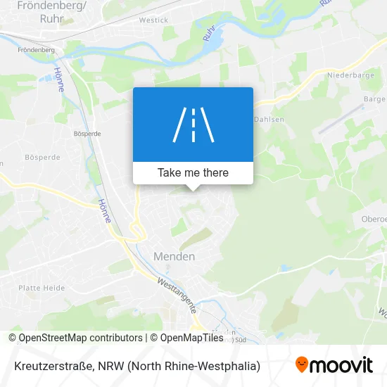 Kreutzerstraße map