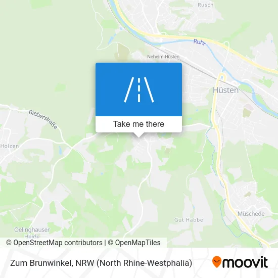 Zum Brunwinkel map