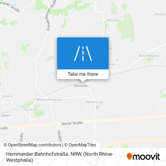 Hemmerder Bahnhofstraße map