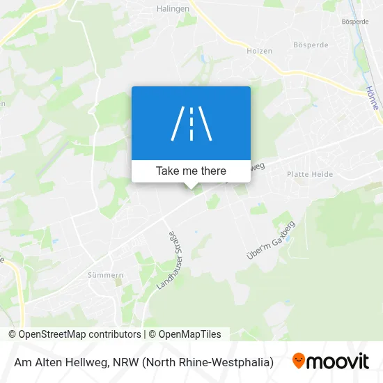 Am Alten Hellweg map