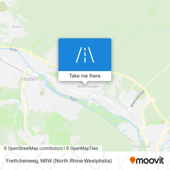 Frettchenweg map