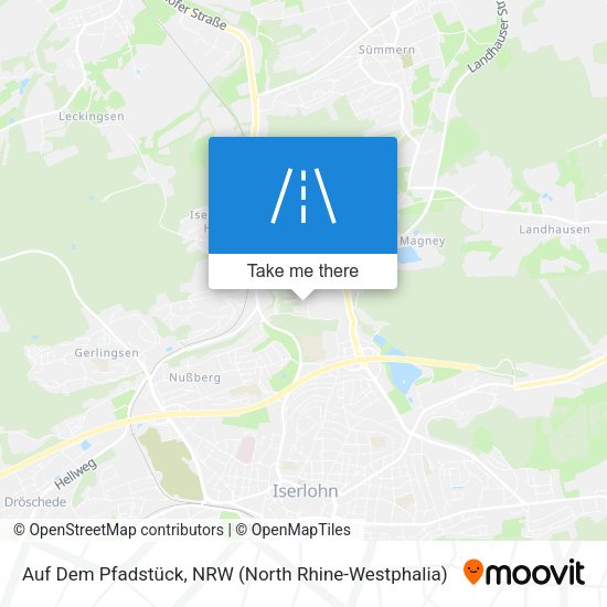 Auf Dem Pfadstück map
