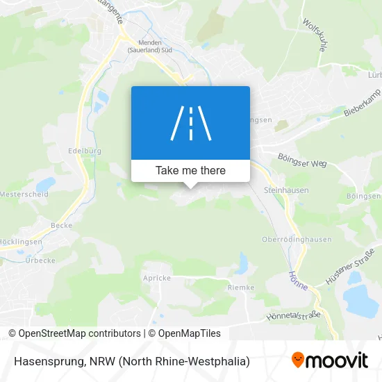 Карта Hasensprung