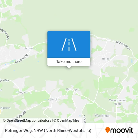 Карта Retringer Weg