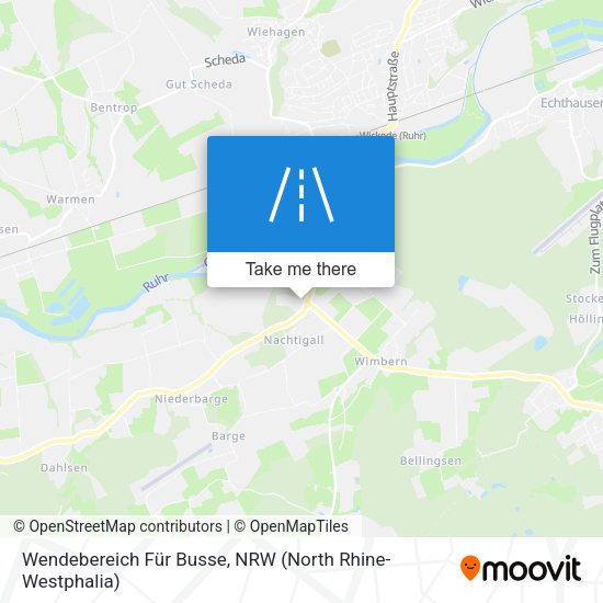 Wendebereich Für Busse map
