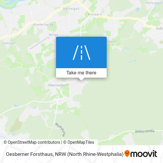 Oesberner Forsthaus map