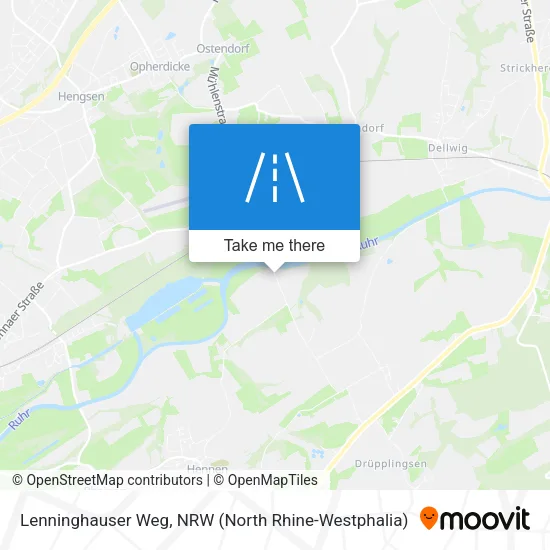 Карта Lenninghauser Weg