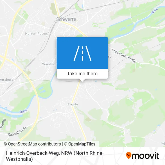 Карта Heinrich-Overbeck-Weg