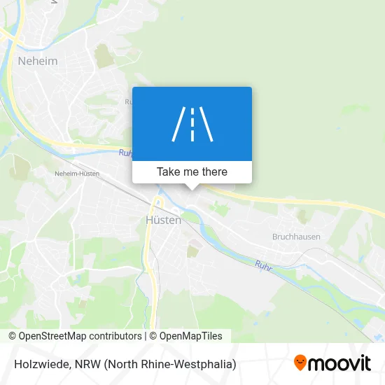 Holzwiede map