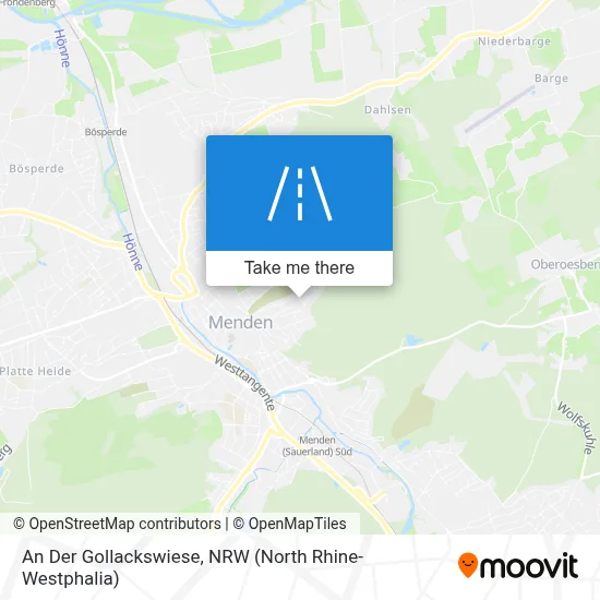 An Der Gollackswiese map