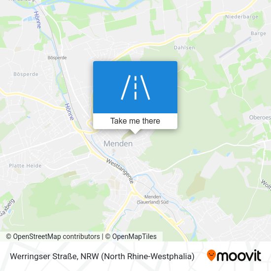 Werringser Straße map